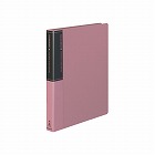 クリヤーブックタフネス替紙式　Ａ４　背幅３３ｍｍ桃