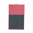 電話帳１０９２名収容　ＰＰ貼　赤