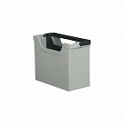 ファイルボックス‐ＲＰ　Ａ４横ハンドル付　灰