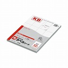 ＰＰＣ用　紙ラベル　Ａ４　１２面　１００枚