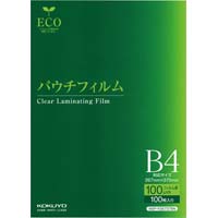 パウチフィルム　１００μ　Ｂ４　１００枚