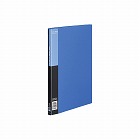 クリヤーブックベーシック横入　Ａ４縦４０Ｐ青