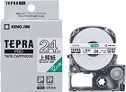 テプラ　ＰＲＯテープ　上質紙ラベル黒字２４ｍｍ