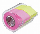 メモックロールテープ　２５ｍｍ幅　ローズ＆レモン