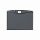 クリップボードＨ　Ａ４横　濃灰