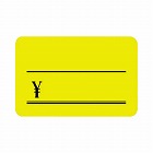 蛍光カード　￥付き　イエロー　中　３０枚入