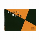 スケッチブック　Ｂ５相当　画用紙並口　２４枚