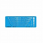 テンプレート　数字定規