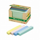 ポストイット　再生紙ふせん７５×１２．５混色２０冊