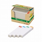 ポストイット　再生紙ふせん７５×１２．５色帯２０冊