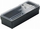 ネームカードボックス　黒×２