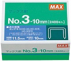 ホッチキス　中型３号足１０ｍｍ　２４００本１箱