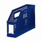 シスボックス（Ａ４横型）　収容幅８０ミリ　青