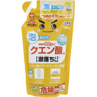 激落ちくん　クエン酸泡スプレー詰替　３６０ｍｌ×６