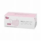 ３層式サージカルマスク　ピンク　５０枚入×５
