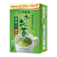 おーいお茶ティーバッグ　抹茶入り緑茶　２０袋入