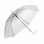 ワンタッチビニール傘　白手元　６０ｃｍ×６