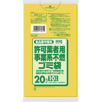 Ｇ２Ｄ名古屋市事業不燃２０Ｌ黄半透明１０枚