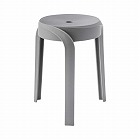 ３本脚スツール　ＰＣ‐８６０グレー　６脚セット