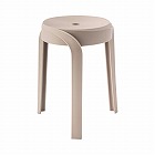 ３本脚スツール　ＰＣ‐８６０ベージュ　６脚セット