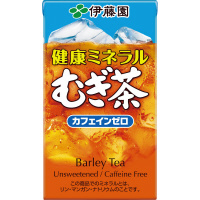 健康ミネラルむぎ茶　１２５ｍｌ　１８本