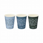 ＦＳＣ紙コップ　ボタニカル９オンス１００個入×２５