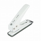 １穴パンチ　穴径７ｍｍ　ホワイト