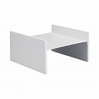 こぼれ止め付きコの字ラック