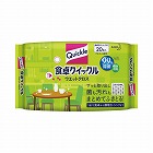 食卓クイックル　ウエットクロス　２０枚入×４