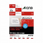 強粘着　紙ラベル　兼用　Ａ４　８面　四辺余白１８枚