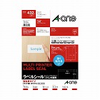 強粘着　紙ラベル　兼用　Ａ４　２４面上下余白１８枚