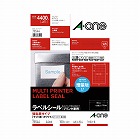 強粘着紙ラベル　兼用　Ａ４　４４面四辺余白１００枚