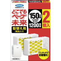 どこでもベープ未来　１５０日　取替え用　２個入×５