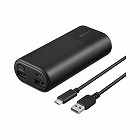 モバイルバッテリー　１０，０００ｍＡｈ　ブラック