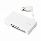 ＵＳＢ２．０カードリーダー　ホワイト
