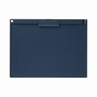 クリップボード（薄型・静音）Ａ４横　ネイビー×１０