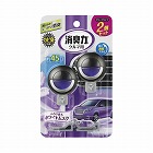 クルマの消臭力　クリップ　ホワイトムスク　２個入