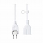 エレコム　延長コード　２ピン　３ｍ　ホワイト