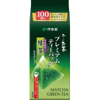 プレミアムティーバッグ抹茶入緑茶１００袋×５