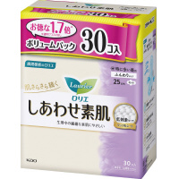 ロリエしあわせ素肌ＢＰ特に多い昼用２５羽つき３０枚