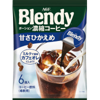 ブレンディ　濃縮コーヒー　甘さひかえめ６個×３