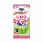 ファミリービニール中厚手指先強化　Ｍグリーン×１０