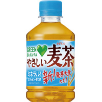 グリーンダカラ　やさしい麦茶　２８０ｍｌ２４本