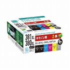 リサイクルインク　ＥＣＩ‐Ｃ３８１ＸＬ‐６Ｐ