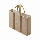 ミーティングバッグ　スリム　ベージュ　１個