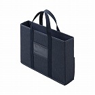 ミーティングバッグ　スリム　ネイビー　１個