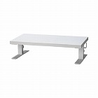 高さが変わるモニター台　幅３９０　ホワイト