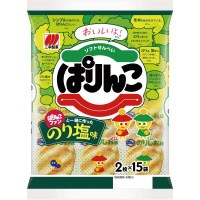 ぱりんこ　のり塩味３２枚×３