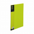 名刺ホルダー（溶着式）　２００名　ライトグリーン