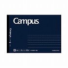 キャンパスノートＢ罫ドット入り５０枚ハーフ紺１０冊